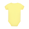 Body Amarillo Manga Corta Bebe