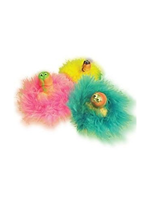Broche Pene con Marabu y Ojos - Broches y silbatos para Despedidas