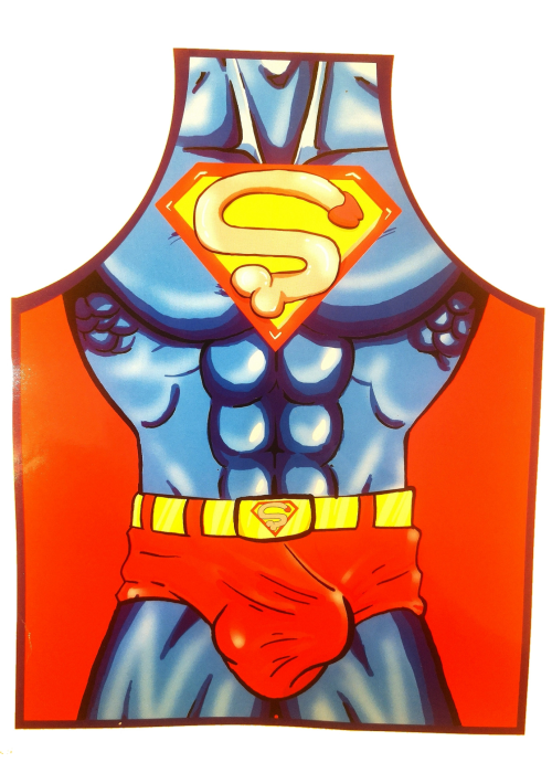 Delantal Superheroe - Camisetas y Delantales para Despedidas