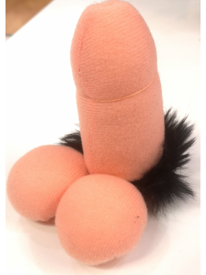 Comprar Pene de Tela 10cm con Pelo Pequeño - Penes, Tetas y Culos