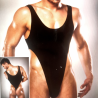 Tanga Body Negro Para Hombre - Tangas y Lenceria