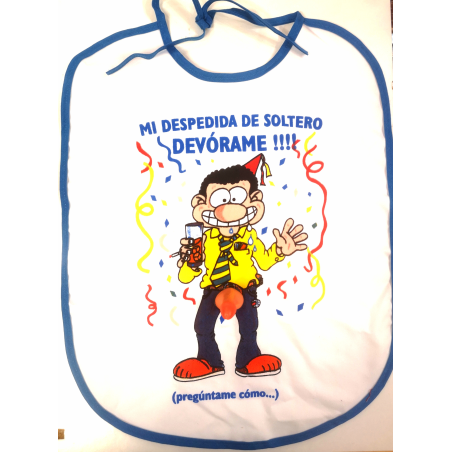 Babero Mi Despedida de Soltero - Camisetas y Delantales para Despedidas