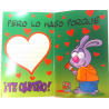 Tarjeta Escribir tu Nombre Dentro de un Corazon - Tarjetas de Felicitacion