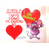 Tarjeta Es Facil Decirte que Te Quiero - Tarjetas de Felicitacion