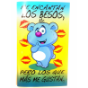 Tarjeta Me Encantan los Besos - Tarjetas de Felicitacion