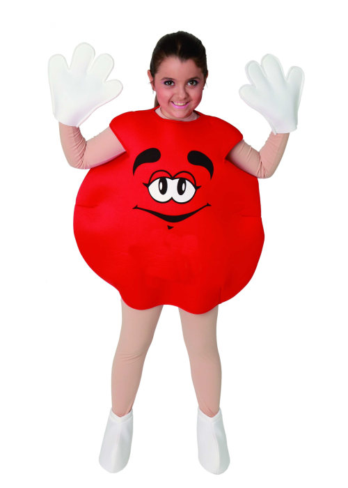 Disfraz de Dulce Rojo infantil - Originales y Divertidos
