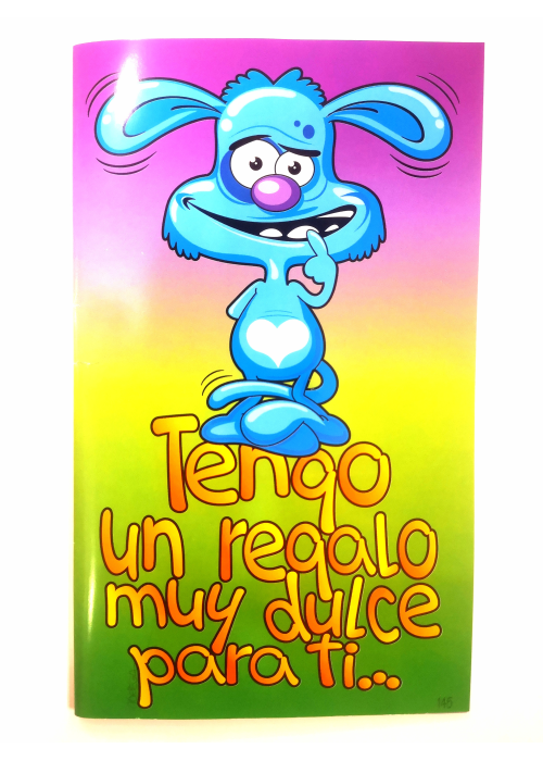 Tarjeta Tengo un Regalo muy Dulce - Tarjetas de Felicitacion