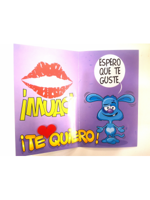 Tarjeta Tengo un Regalo muy Dulce - Tarjetas de Felicitacion