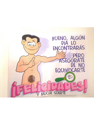 Tarjeta Tenemos Para Ti El Hombre - Tarjetas de Felicitacion