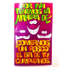Tarjeta Por Fin Tenemos Manera de Comernos Un Rosco - Tarjetas de Felicitacion