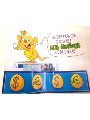 Tarjeta No Sabia Que Huevos Regalarte - Tarjetas de Felicitacion