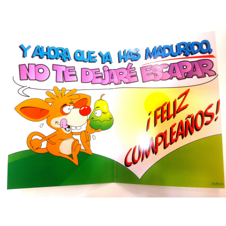 Tarjeta Llevo Mucho Tiempo Esperando - Tarjetas de Felicitacion