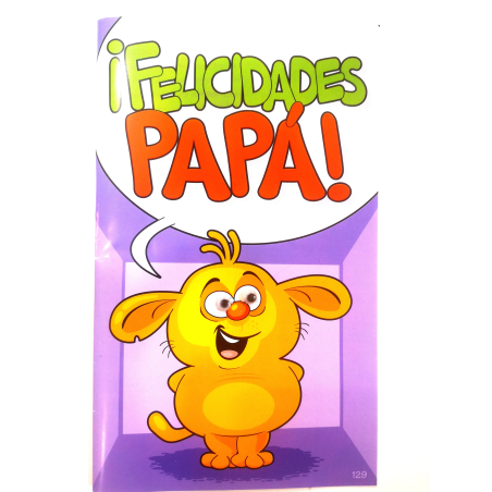 Tarjeta Felicidades Papa - Tarjetas de Felicitacion