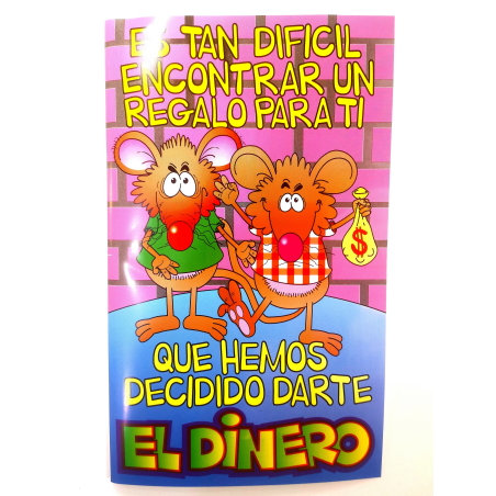 Tarjeta Es Tan Dificil Encontrar Un Regalo - Tarjetas de Felicitacion