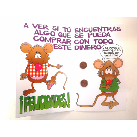 Tarjeta Es Tan Dificil Encontrar Un Regalo - Tarjetas de Felicitacion