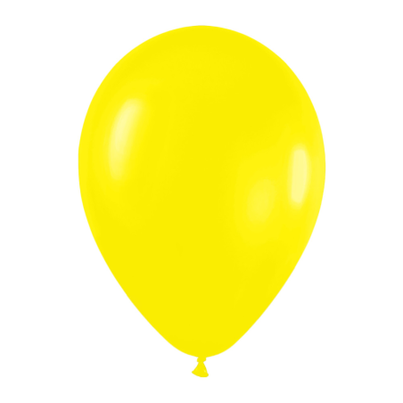 Globos Amarillos 10 Unid - Globos