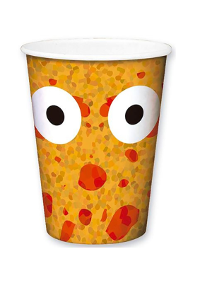 Vaso dinosaurios 6 unidades