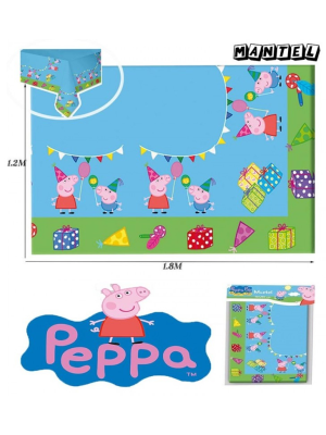 Mantel Peppa Pig - Fiestas de Cumpleaños de Peppa Pig