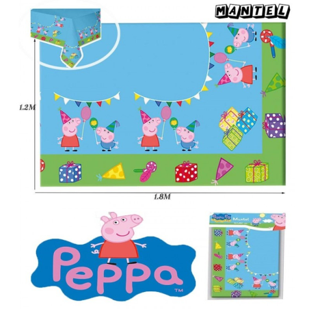 Mantel Peppa Pig - Fiestas de Cumpleaños de Peppa Pig