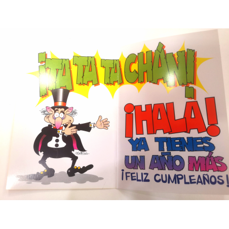 Tarjeta Atencion Voy a Hacerte un Truco - Tarjetas de Felicitacion