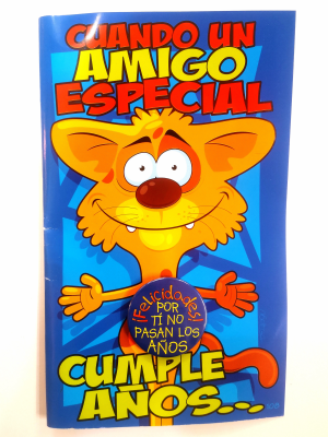 Tarjeta Cuando un Amigo Especial - Tarjetas de Felicitacion
