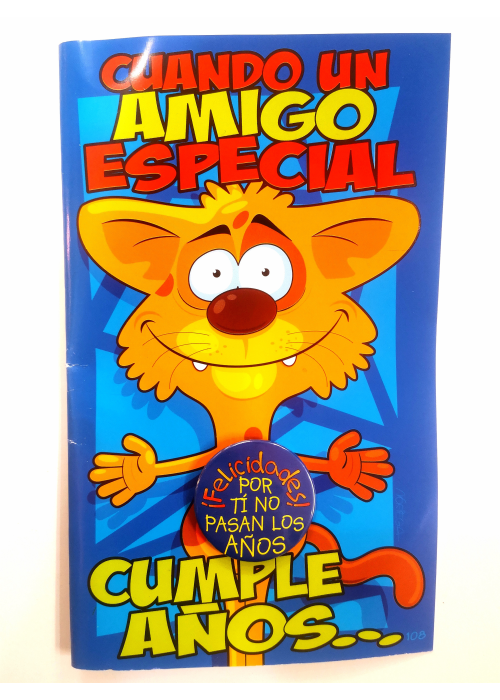 Tarjeta Cuando un Amigo Especial - Tarjetas de Felicitacion