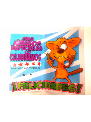 Tarjeta Cuando un Amigo Especial - Tarjetas de Felicitacion
