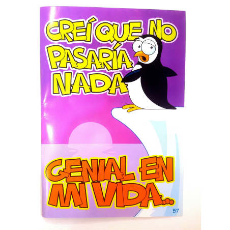 Tarjeta Crei Que No Pasaria Nada - Tarjetas de Felicitacion