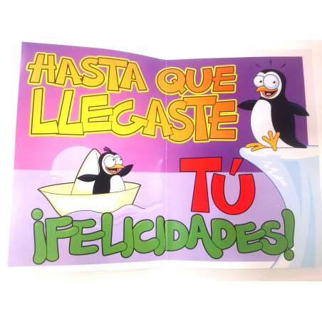 Tarjeta Crei Que No Pasaria Nada - Tarjetas de Felicitacion