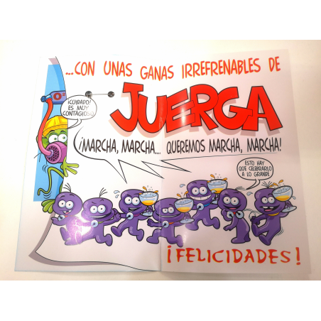 Tarjeta Alto No Tocar Esta Tarjeta - Tarjetas de Felicitacion