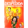 Tarjeta Grande En Tu Despedida Te Dejamos - Tarjetas para Despedidas