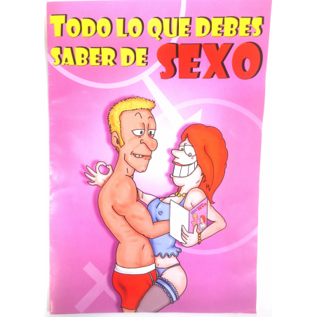 Tarjeta Grande Todo Lo Que Debes Saber De Sexo - Tarjetas para Despedidas
