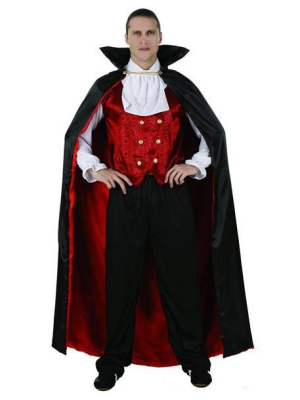 Disfraz de Vampiro Rojo - Disfraces de Vampiros y Goticos para Hombre