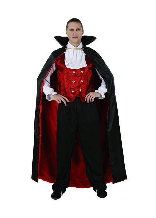 Disfraz de Vampiro Rojo - Disfraces de Vampiros y Goticos para Hombre