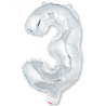 Balloon Number 3 Foil