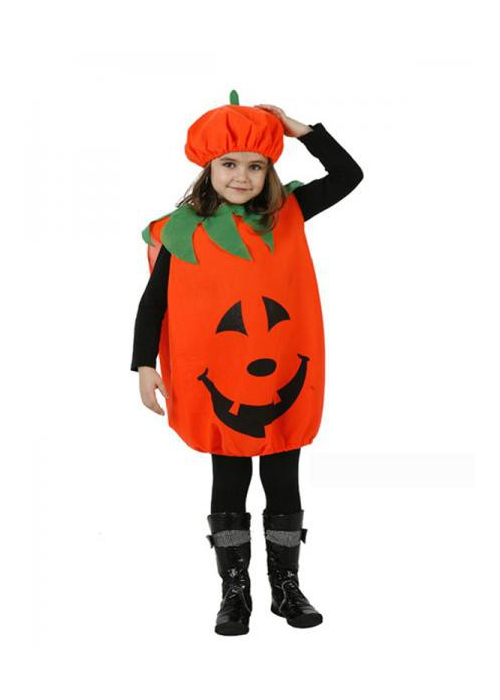 Disfraz de Calabaza Infantil - Disfraces Vaios de Halloween Para Niños