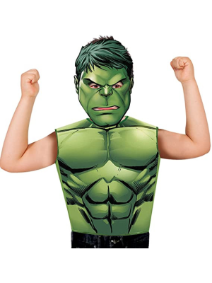 Camiseta y Mascara  Hulk - Fiestas de Cumpleaños de Superheroes