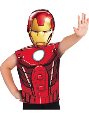 Camiseta y Mascara  Iron Man - Fiestas de Cumpleaños de Superheroes