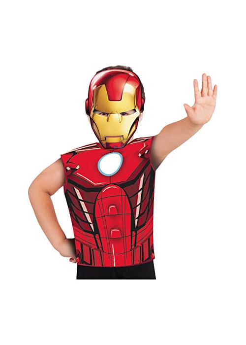 Camiseta y Mascara  Iron Man - Fiestas de Cumpleaños de Superheroes