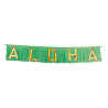 Guirnalda Aloha Verde - Fiesta Hawaiana
