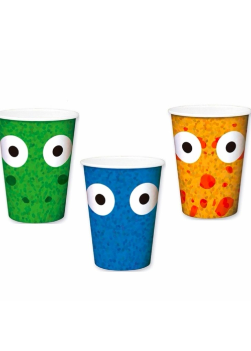 Vaso dinosaurios 6 unidades