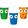 Vaso dinosaurios 6 unidades