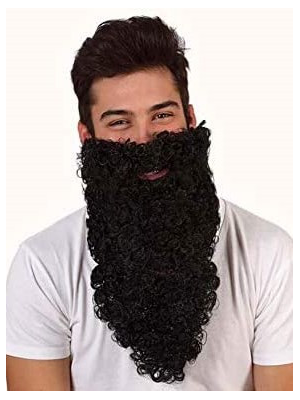 Comprar Barba Rizada Negra - COMPLEMENTOS POR CATEGORIA
