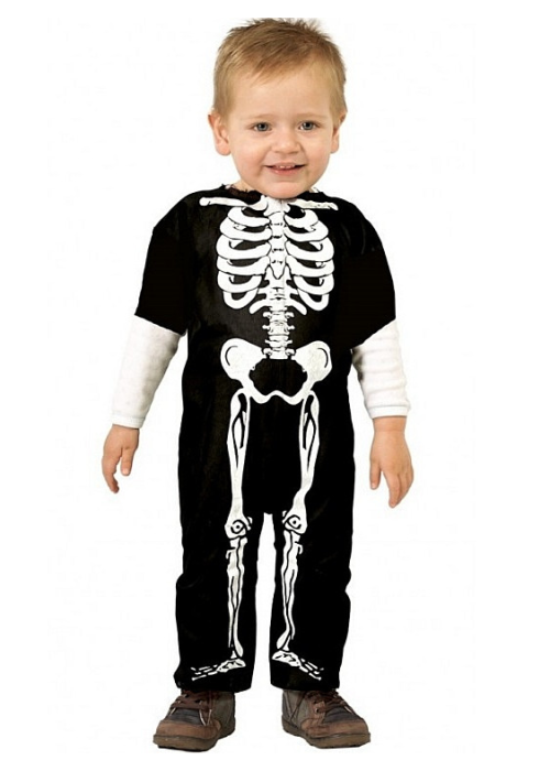 Disfraz de Esqueleto Bebe - Disfraces Calaveras y Catrinas