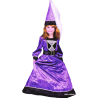 Disfraz de Dama Medieval Morada Niña - Disfraces Medievales para Niñas