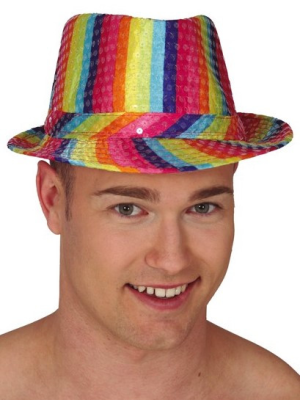 Gorro Ganster Lentejuelas Multicolor
