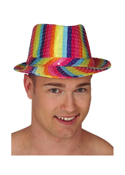 Gorro Ganster Lentejuelas Multicolor