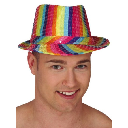 Gorro Multicolor Lentejuelas - Sombreros