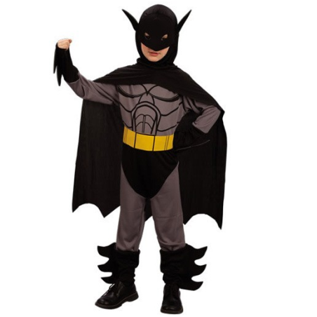 Disfraz de Bat Boy Heroe gris Infantil - Disfraces de Superheroes para Niños