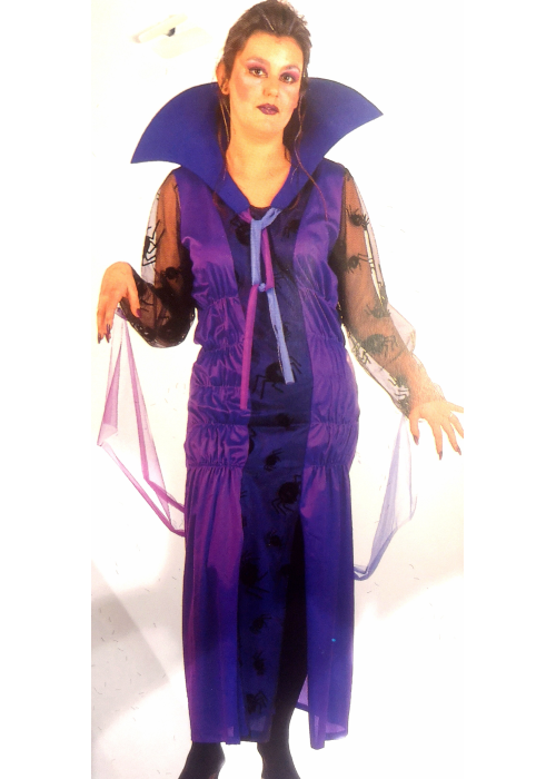 Disfraz de Vampiresa Morado para Mujer - Disfraces Halloween Vampiros
